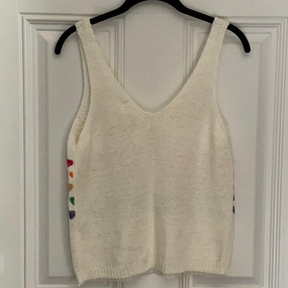 Moon and Madison sleeveless sweater, medium, NWT - Picture 2 of 4